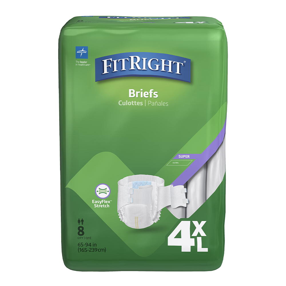 Fit Right Bariatric Briefs - 4XL – Brilliant! Medical Boutique