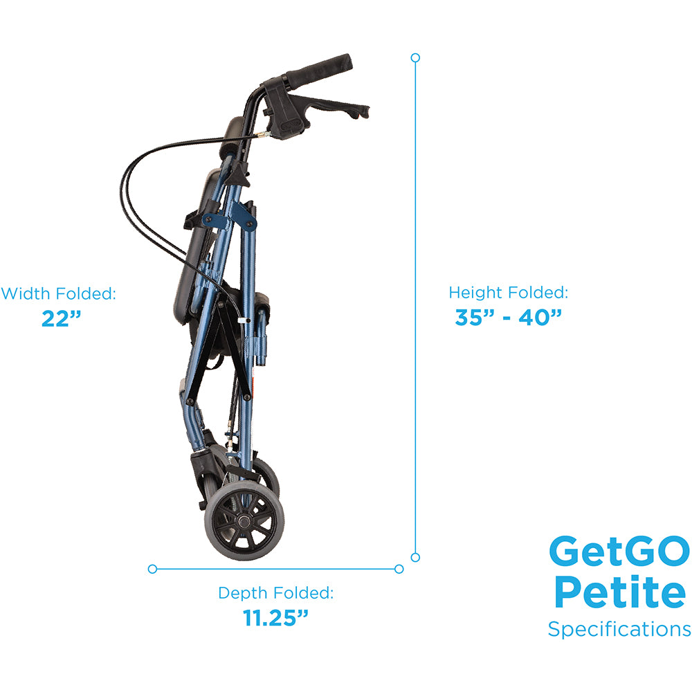 Nova Get Go Petite Rolling Walker