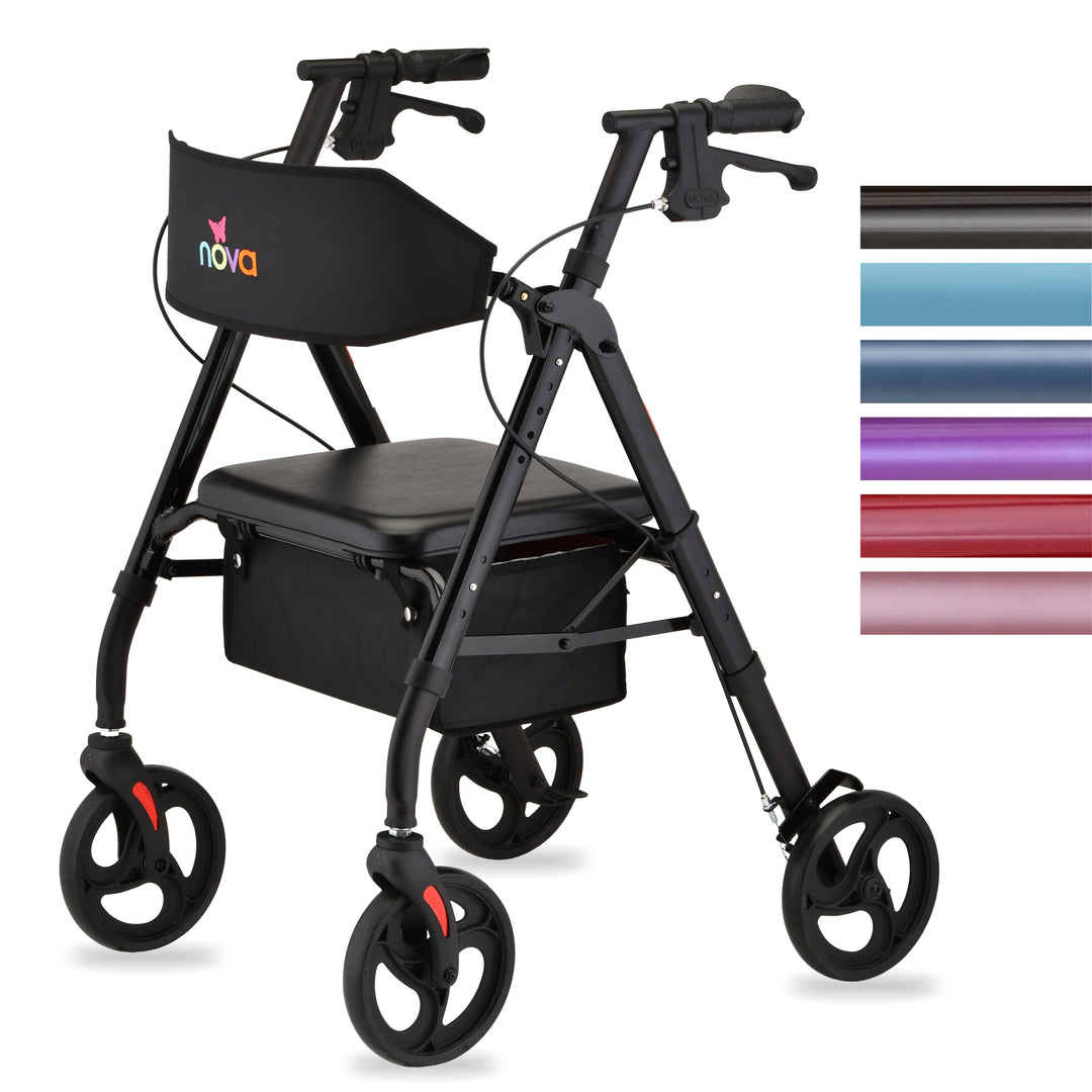 Nova Star 8 Wide Back Rollator