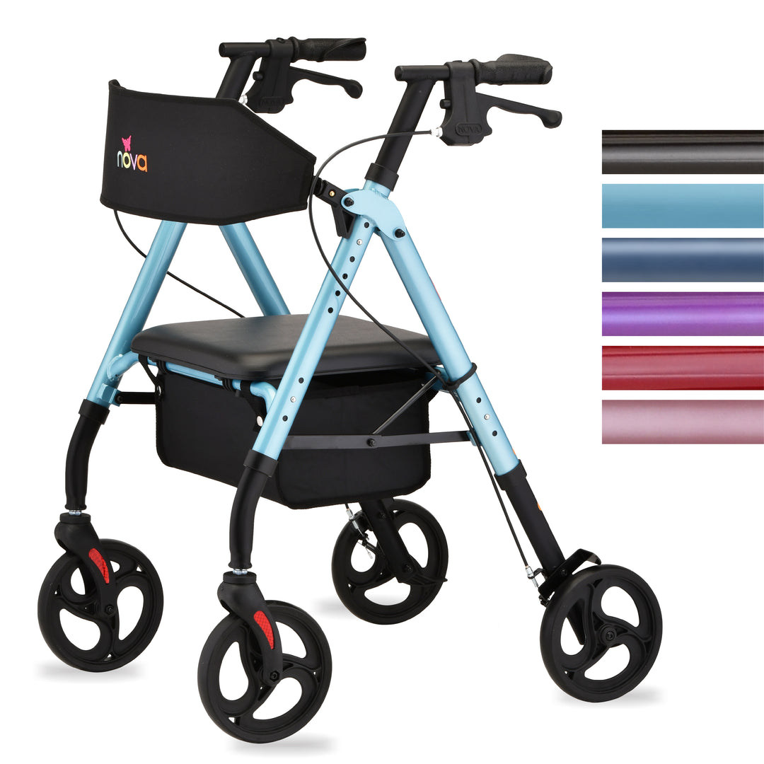 Nova Star 8 Wide Back Rollator
