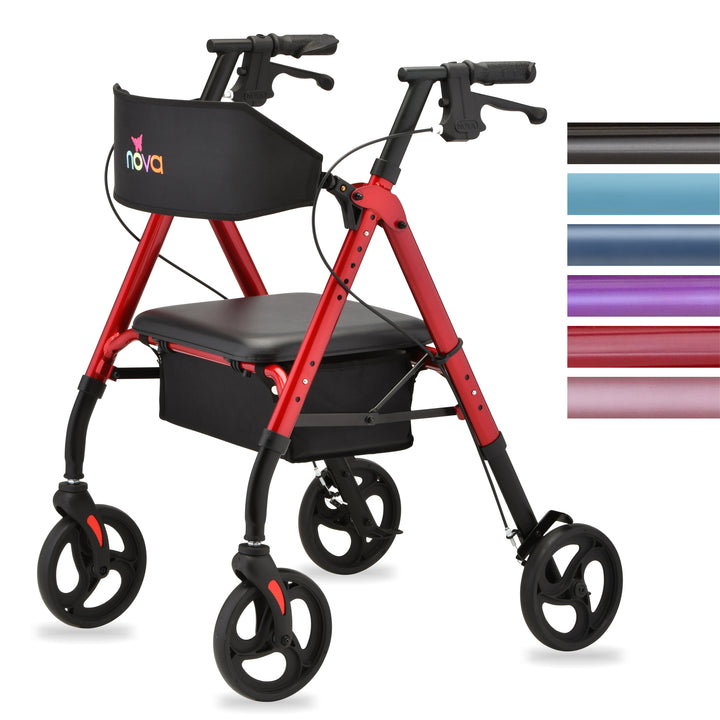 Nova Star 8 Wide Back Rollator