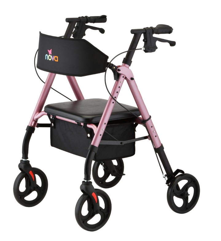 Nova Star 8 Wide Back Rollator
