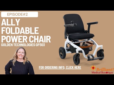 Golden Technologies Ally- Foldable Power Wheelchair (GP303)